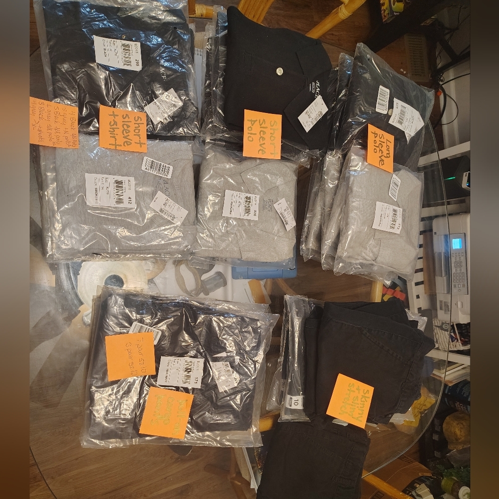 BNWT Boys Uniform Pants And Shirts